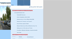 Desktop Screenshot of parkvergleich.de