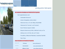 Tablet Screenshot of parkvergleich.de
